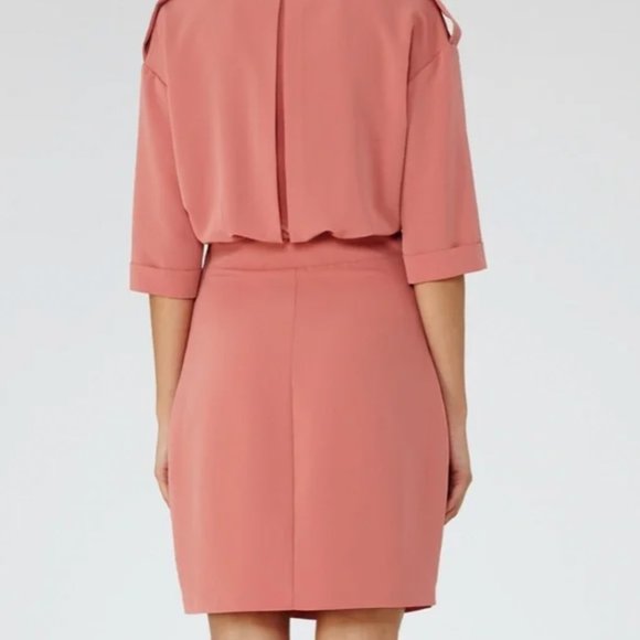 Reiss Pink Shirt Dress - Picture 2 of 8